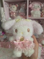 正規品 メゾンドフルール サンリオ ぬいぐるみチャーム リボン ビーズ