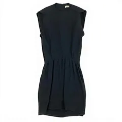 Ee25 BALENCIAGA バレンシアガ ノースリーブワンピース ドレスワンピース サイズ36 ブラック レディース 女性服o07tのサムネイル
