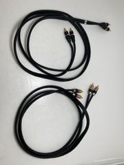 MOGAMI 2497 2本ペアRCAケーブル モガミの名品 1m - メルカリ