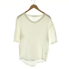 ディスカバード DISCOVERED VネックTシャツ カットソー 半袖 2 白 ホワイト /AQ ■OS ■SHのサムネイル