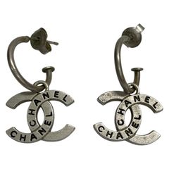 CHANEL/シャネル/ココマーク/ピアス/シルバーカラー/FB4413 - メルカリ