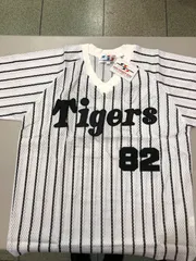 新品 タグ付き 未使用 82番 野村克也元監督 阪神タイガース レプリカ