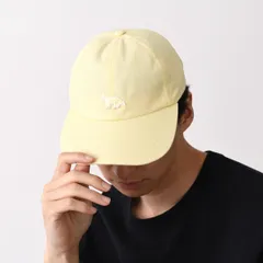 MAISON KITSUNE メゾン キツネ キャップ 帽子 ベイビー フォックス OW06108 WB0026 メンズ ユニセックス イエロー コットン ベースボールキャップ キャンバスキャップ カーブバイザー 刺繍パッチ 6パネルのサムネイル