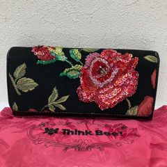 Think Bee! 長財布 フラワーモチーフ エナメル クロコ型押し - メルカリ