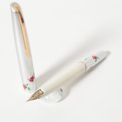 PLATINUM 万年筆 14K チューリップ シルバー - メルカリ