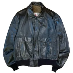 70s "Sears" A2 Leather JKT USA  70年代 シアーズ レザー ジャケット ビンテージのサムネイル