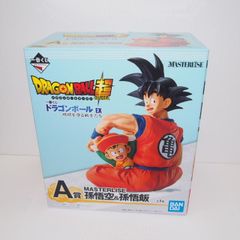 이치 반 복권 드래곤 볼 슈퍼 EX 지구를 지키는 전사들 A상 MASTERLISE 손오공 & 손오반 피규어 ∴WH4450
