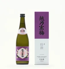 【本州送料無料】 越乃寒梅 特撰 720ml 吟醸 化粧箱入り 日本酒 清酒 ギフト 父の日 記念日のサムネイル