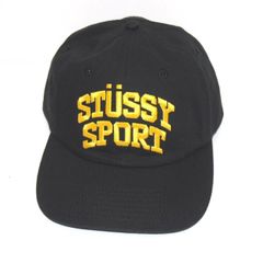 最安値 円堂守着用Stüssy Sport キャップ ブラック - メルカリ