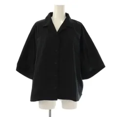 ヘリーハンセン HELLY HANSEN W Teleg Light Shirts シャツ 五分袖 L 黒 ブラック /AT ■OSのサムネイル