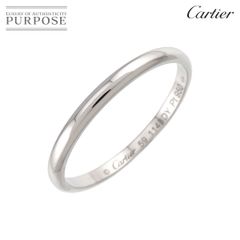 きりんちゃん専用カルティエCartier 1895 クラシックバンド　#57 カルティエ Cartier 1895 クラシック バンド #59 リング 幅2.0mm Pt