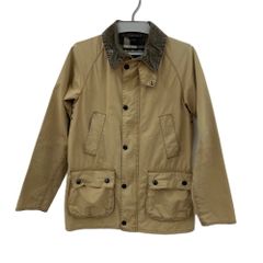 BARBOUR バブアー ジャケット 36 ベージュ系 ダブルジップ&スナップ