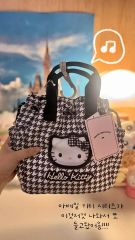 adabat HELLO KITTY コラボ トートバッグ ネイビー - メルカリ