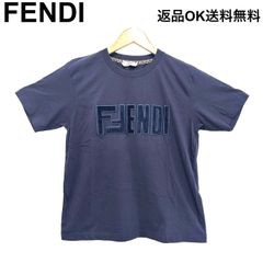 フェンディ 袖ポケット付き Tシャツ ティファニーブルー FY1180 AM77