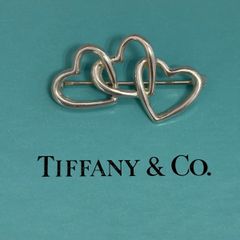 ティファニー & Co ラブ ノット タイバー タイピン　925刻印 銀製品 ティファニー & Co ラブ ノット タイバー タイピン 925刻印 銀製品