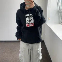OBEY オベイ ブラック フーディー Tシャツのサムネイル