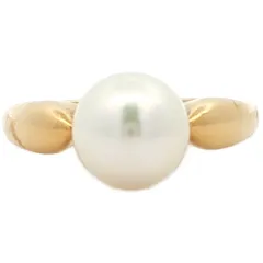 8.2mm MIKIMOTO ミキモト リング 指輪 K18YG/750-4.8g 10.5号 #50.5 イエローゴールド 【♀】【A】【レディース】★■614410【中古】のサムネイル