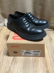 CAMPER カンペール Pix BCN 厚底 37 レザーシューズ ブラック - メルカリ