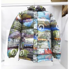 ヒステリックグラマー HYSTERIC GLAMOUR マルチカラー ダウンジャケット SIZE:M メンズ △WF2360のサムネイル