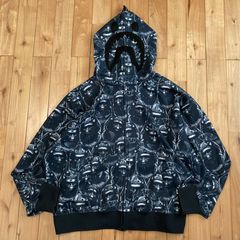 【希少・広島限定】A BATHING APE シャークパーカー Lサイズ ☆広島限定☆ Hiroshima city camo シャーク パーカー Mサイズ shark