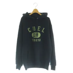 コエル COEL カレッジパーカー プルオーバー ロゴ F 紺 /MI ■OSのサムネイル