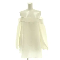 ティビ tibi オフショルダーブラウス 2 白 オフホワイト 無地 肩紐付き 長袖 /AG ■OSのサムネイル