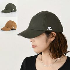 courrèges キャップCotton Signature Capクレージュ - メルカリ