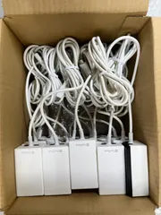 ◇ SoftBank USB Type-C ACアダプター 27W 急速充電対応 15個セット 通電確認済のサムネイル