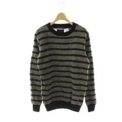 スコッチ&ソーダ SCOTCH & SODA ウール混 ボーダー ニット セーター 長袖 S 黒 グレー /NR ■OS ■ADのサムネイル