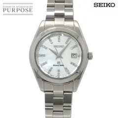 セイコー SEIKO グランドセイコ STGF269 レディース 腕時計 34P ダイヤ デイト 4J52 0AB0 ホワイトシェル クォーツ GRAND SEIKO 90326057のサムネイル