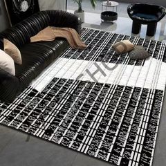 KAREの牛革（カウハイド）パッチワークラグ カーペットハンドメイド