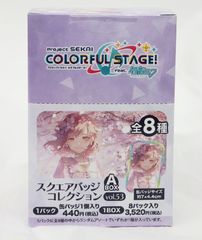 プロセカ　スクエアバッジコレクション いつか花咲くステージへ　3BOX スクエア 初音ミク feat. カラフルステージ！ プロジェクトセカイ ピンズ・ピンバッジ・缶バッジ