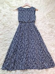 美品♡近年♡マッキントッシュフィロソフィー 花柄 マキシ丈 ベルト