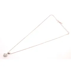 ★【Folli Follie/フォリフォリ】　ネックレス　シルバー　長さ約24cm　アクセサリー　レディース　カジュアル　シンプル　ハートのサムネイル