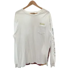 【中古】　XLARGE　ロンT　長袖　トップス　クルーネック　ロゴT　ブランドロゴ　プリント　オーバーサイズ　ストリート　古着　/4376