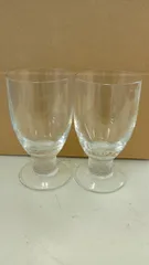 Lalique ワイングラス ルーブル 2個 クリスタルガラス ラリック レアのサムネイル