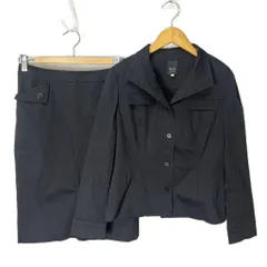 キース KEITH ジャケット スカート セットアップ 38 ブラック■FYのサムネイル