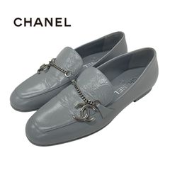 CHANELシャネル ターンロックローファー 銀座直営店購入 - メルカリ