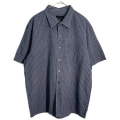 BANANA REPUBLIC 麻100% リネンシャツ チェック 短丈ボックス - メルカリ