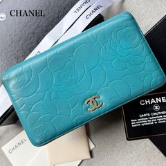 CHANEL カメリア 長財布 - メルカリ
