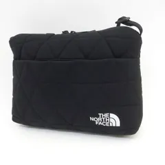 THE NORTH FACE ノースフェイス Geoface Pouch ジオフェイスポーチ NM32356 ブラック ショルダーバッグ ※中古