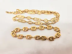 GIVENCHY ジバンシー ネックレス ブレスレット セット ※ネックレス留め具壊れ M-2007のサムネイル