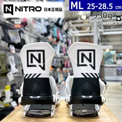 25-26 NITRO TEAM PRO カラー:White Mサイズ ナイトロ メンズ スノーボード バインディング 日本正規品のサムネイル