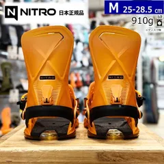 25-26 NITRO PHANTOM カラー:Orange Fade Mサイズ ナイトロ メンズ スノーボード バインディング 日本正規品のサムネイル