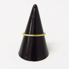 アーカー AHKAH ミレーレリング 指輪 9号 K18YG 3.2g クロス - メルカリ