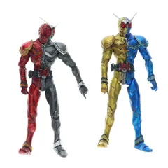 S.I.C. Vol.58 仮面ライダーW(ダブル) ヒートメタル&ルナトリガー 完成品 可動フィギュア バンダイ