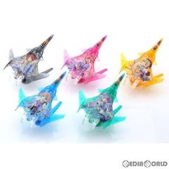 VF-31 ジークフリード ファイターモード Δ小隊セット リミテッドクリアver. SANKYO presents マクロスΔ(デルタ) 戦術音楽ユニット ワルキューレ 1st LIVE in Zepp Walkure Attack! メカコレクション プラ