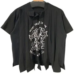 sacai×Mark Gonzales 24AW Gonz Print T-Shirt Pleatedゴンズプリーツ再構築Tシャツ 8069000126907のサムネイル