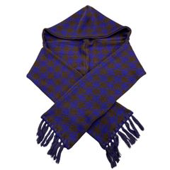 BOTT マフラー BOTT ボット 24AW HOUNDSTOOTH HOODED SCARF ハウンドトゥース