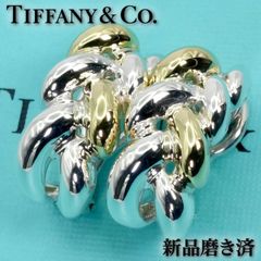 Tiffany & Co. グルーブド コンビ フープピアス 750/925 - メルカリ